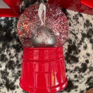 Christian Louboutin snow globe